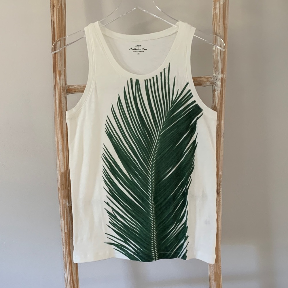 Palm frond tee shirt